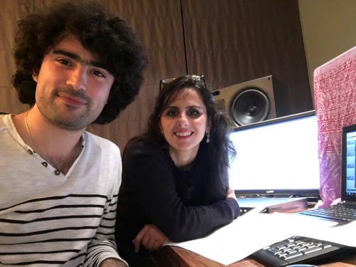 Recording Sheherazade with sound engineer Vincent Mons