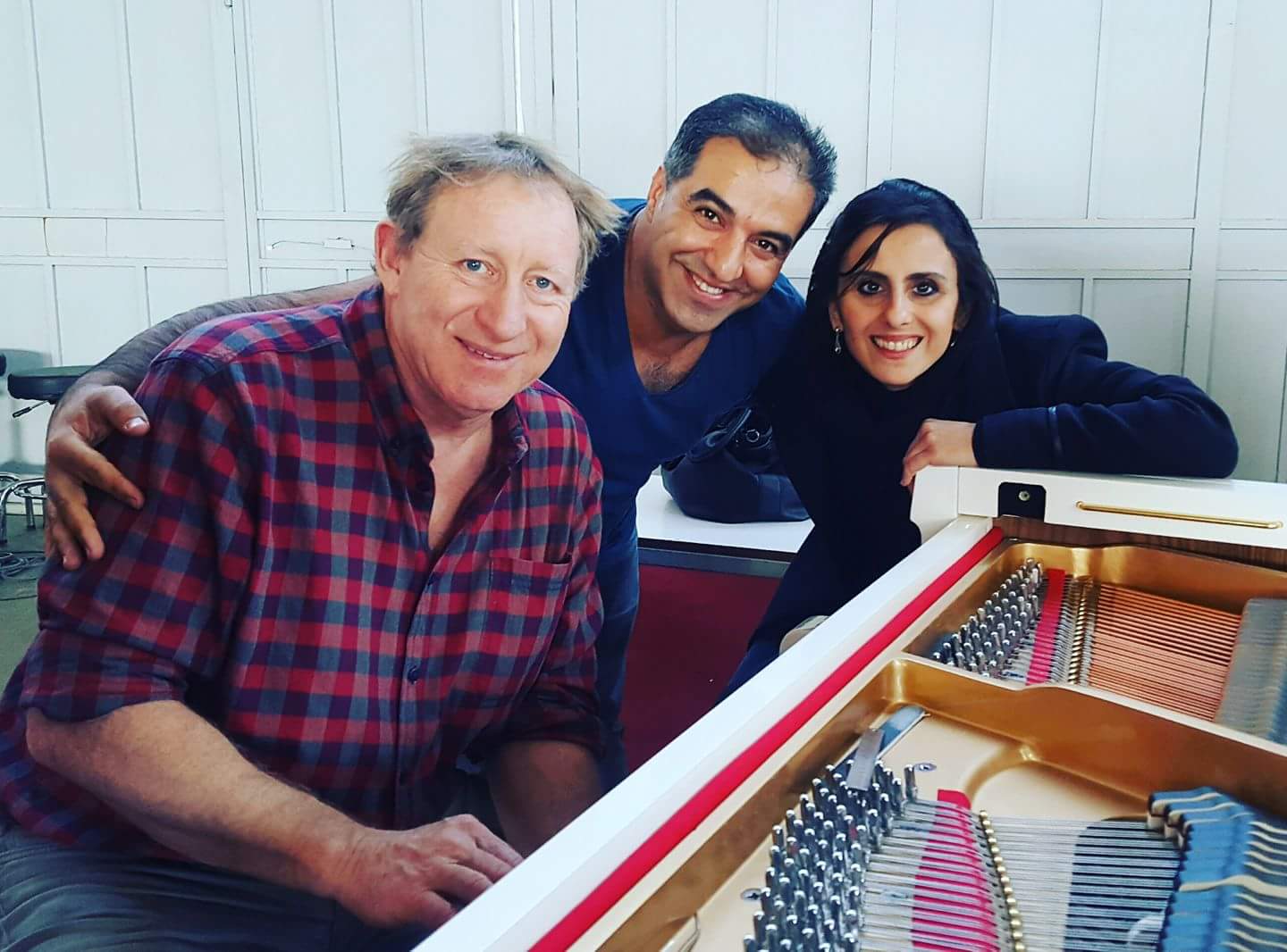Barbad Piano Factory in Shiraz with Jöel Jobé